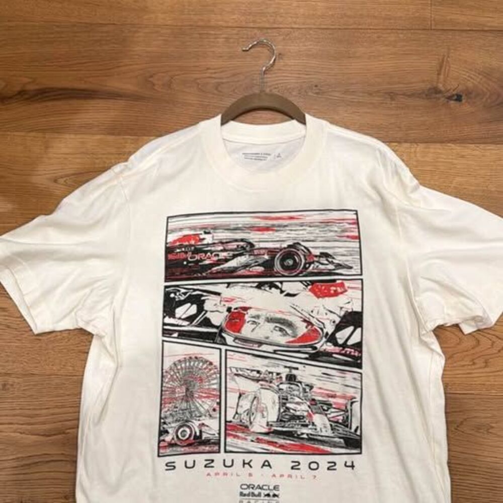 New men’s Abercrombie & Fitch Oracle Red Bull Racing Suzuka 2024 T-Shirt